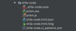 Shila Code component files