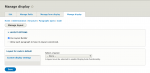 Manage display